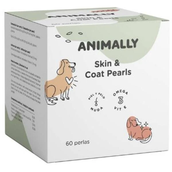 ANIMALLY SKIN & COAT PEARLS 60 UDS