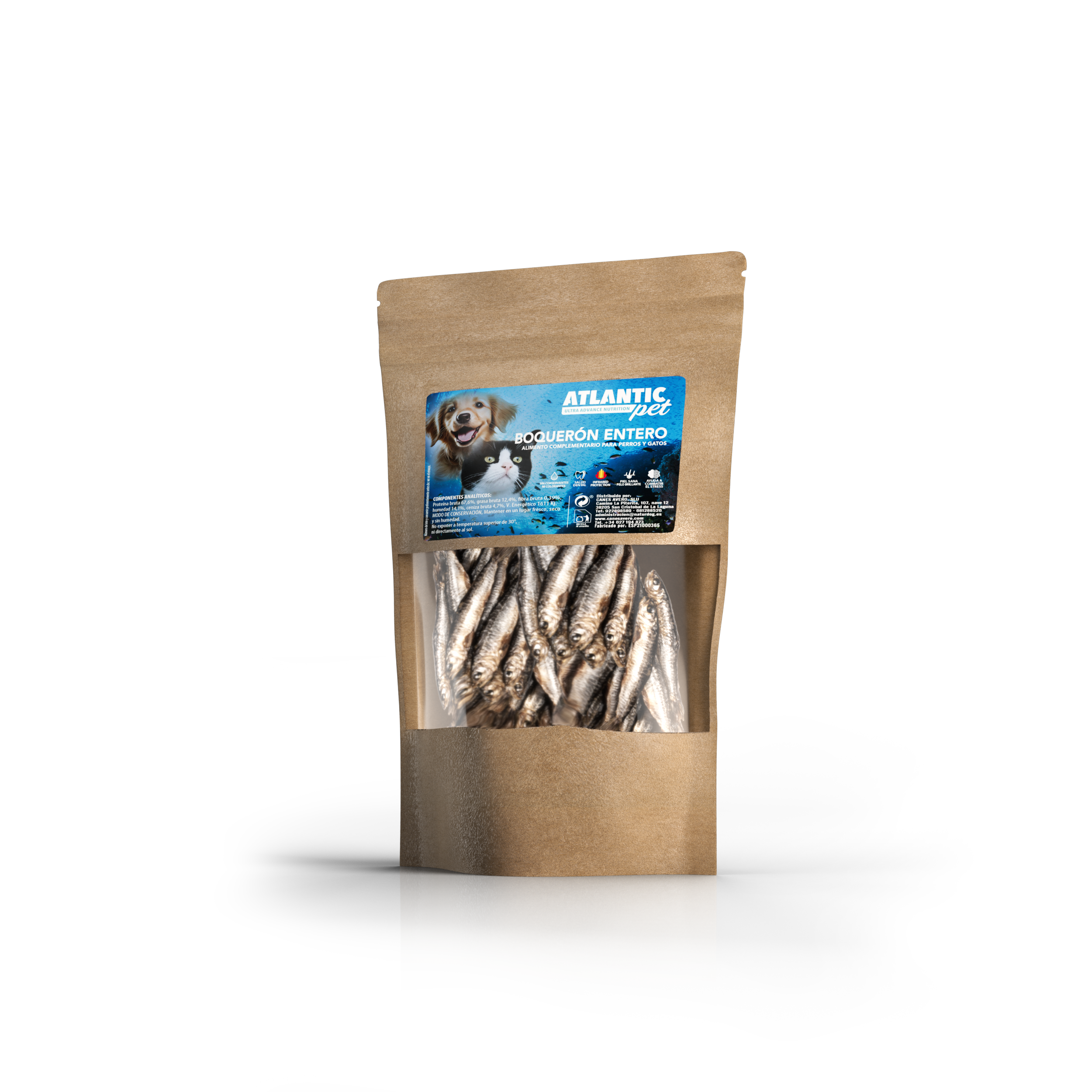 ATP SNACK BOQUERON ENVASADOS 60 gr