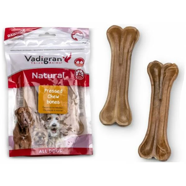 VADIGRAN Hueso de masticar presionado 60gr/12,5cm (10UDS)