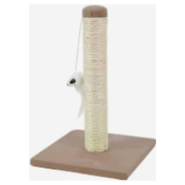 NOBLEZA Rascador para gato tipo columna marrón