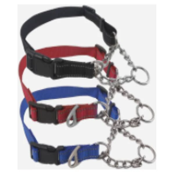 NOBLEZA Collar de entrenamiento para perros Medidas: W1.5*L30-45cm negro