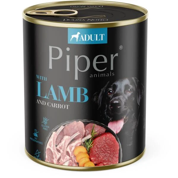 PIPER  WITH LAMB 12x800gr. (MAXIMOS DESCUENTO BANDEJAS COMPLETAS).