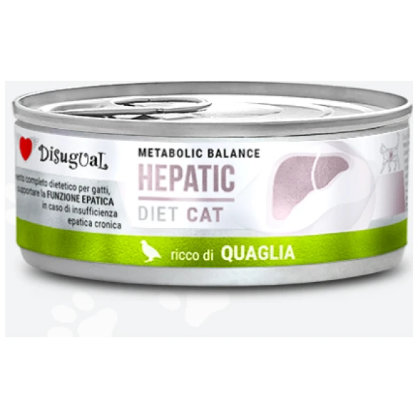 HEPATIC QUAIL DISUGUAL DIET CAT CANNED CAT FOOD 85GR
