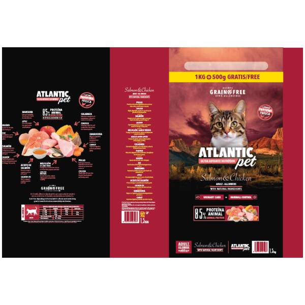 ATLANTICPET ULTRA PREMIUM GRAIN FREE CHICKEN ADULT 1.5 KILOS