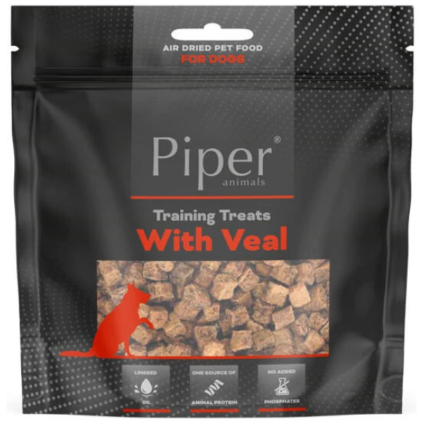 PIPER DOG TRAINING TREATS - VEAL 130gr (12 bolsas x caja)