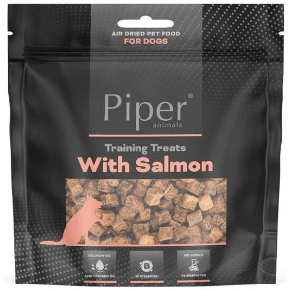 PIPER DOG TRAINING TREATS - SALMON 130gr (12 bolsas x caja)