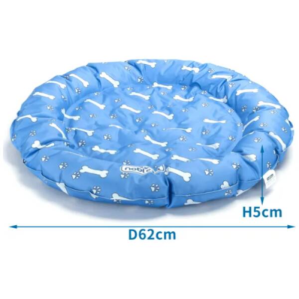 NOBLEZA Camas refrigerantes-Patrón de hueso de perro- D62*H5cm