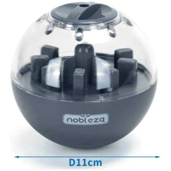 NOBLEZA Juguete dispensador de comida-Pelota de vinilo-D11cm