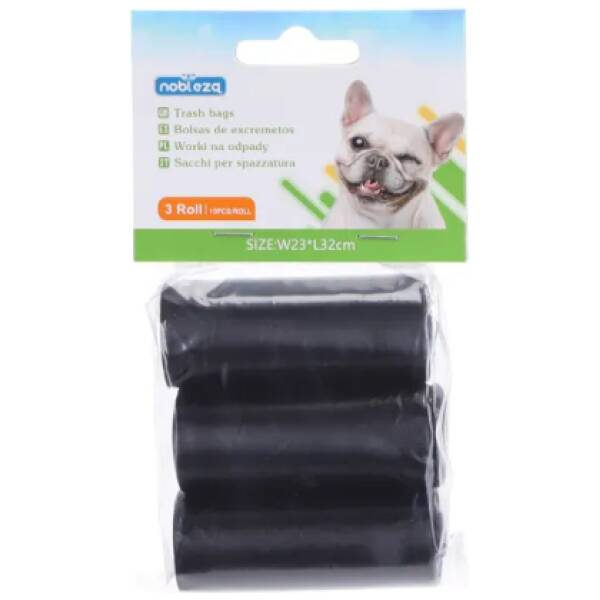 NOBLEZA  Bolsa de basura básica 3 pcs - W23*L32cm