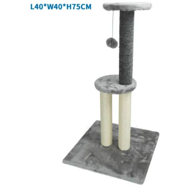NOBLEZA Árbol pequeño para gatos - Color liso L40*W40*H75cm.