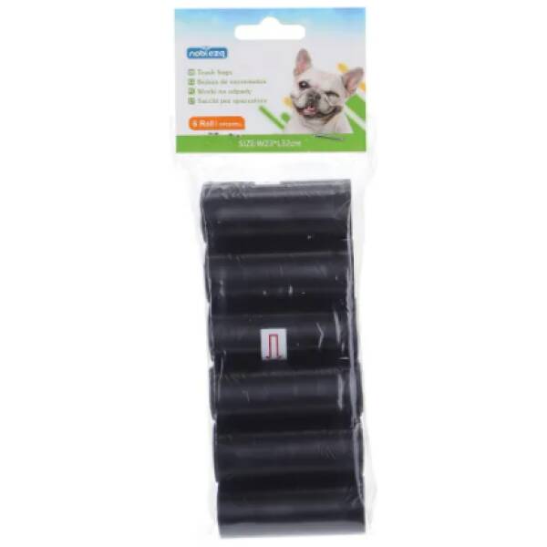 NOBLEZA Bolsa de basura básica - 6 pcs - W23*L32cm.