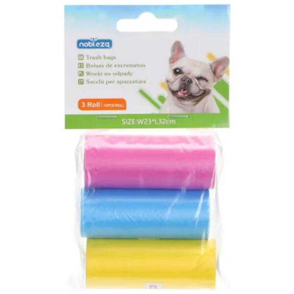 NOBLEZA Bolsa de basura básica - 3 pcs - W23*L32cm.