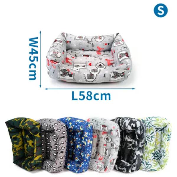 NOBLEZA Cama para mascotas-Estampado mezclado L58*W45cm.