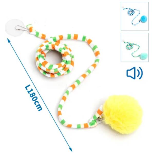 NOBLEZA Bolsa de juego con pelotas - Forma de bola L180cm