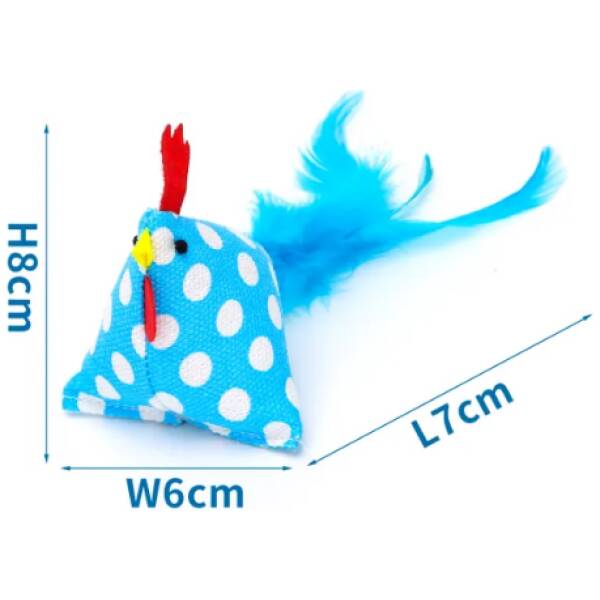 NOBLEZA juguete con pelotas - Forma de pollito L7*W6*H8cm