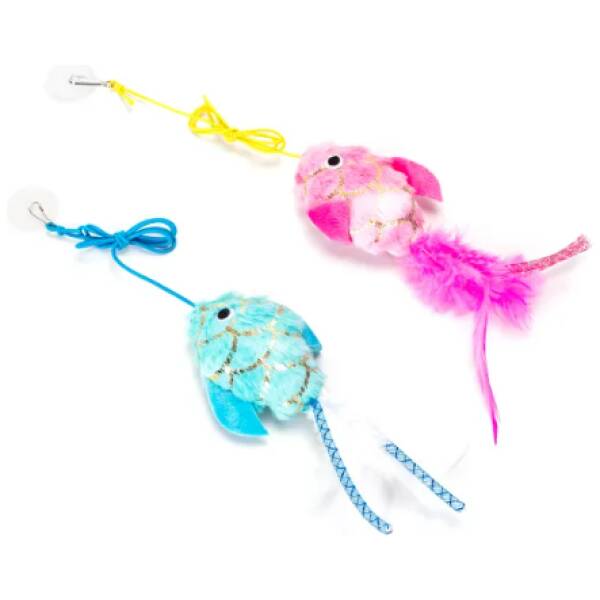 NOBLEZA Juguete de peluche - Forma de pez dorado L15*W8.5cm