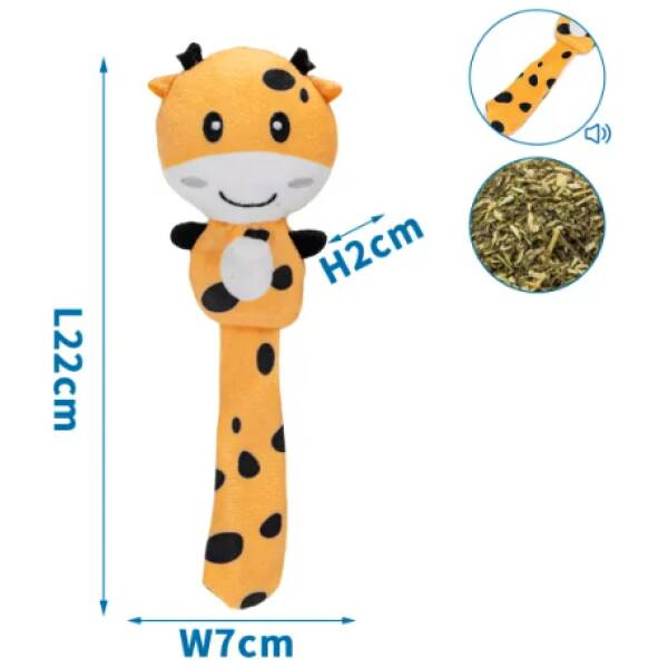 NOBLEZA Juguete de peluche - Forma de jirafa L22*W7*H2cm