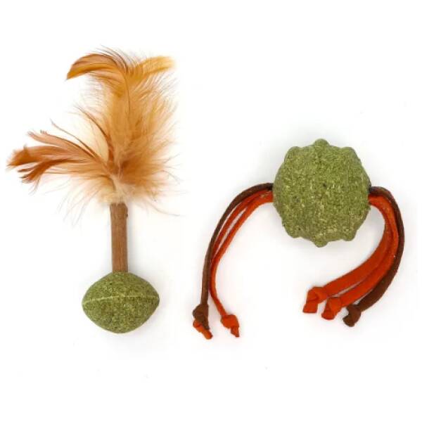 NOBLEZA Juguete de Catnip - Bloque de color L4.5cm / L5*W3.5cm
