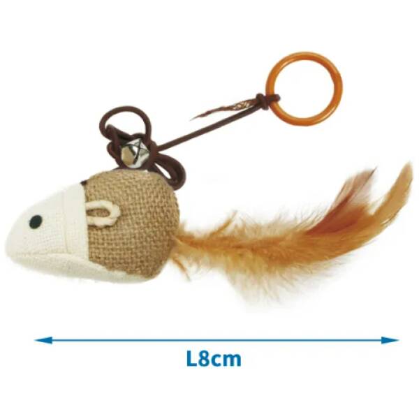 NOBLEZA Ratón de juguete - L8cm