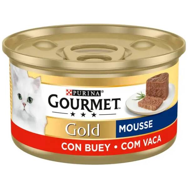 PRPN GOURMET® GOLD Mousse con Buey 24x85g.