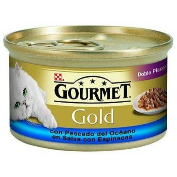 PRPN GOURMET® GOLD Dobble placer Pescado y Espinacas 24x85g.