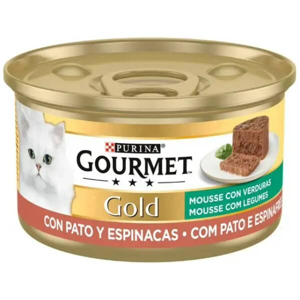 PRPN GOURMET® GOLD Mousse Pato y Espinacas 24x85g.