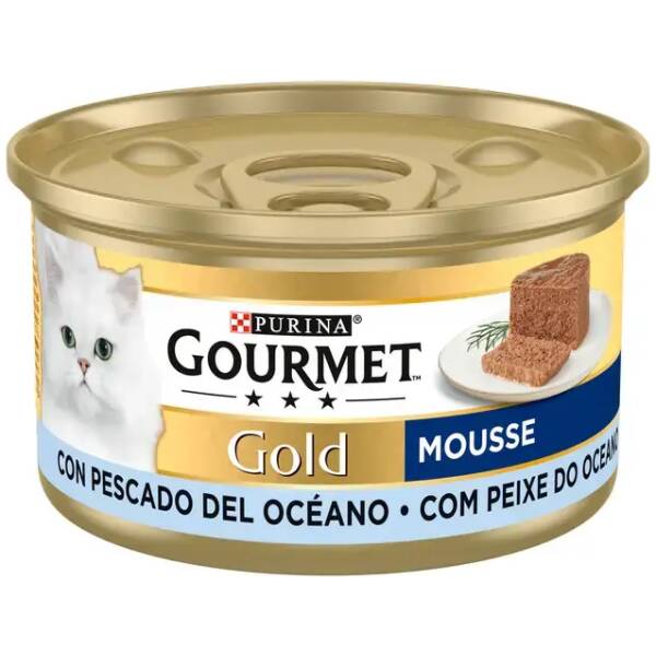 PRPN GOURMET® GOLD Mousse con Pescado del Océano 24x85g.