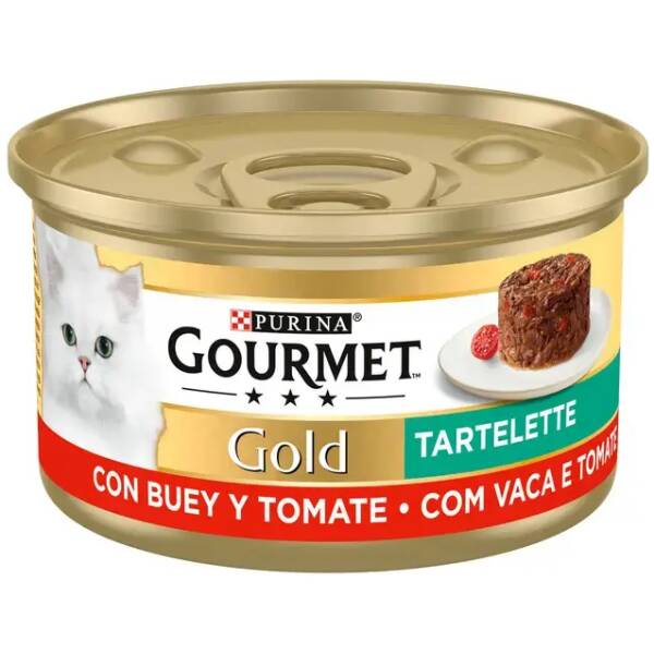 PRPN GOURMET® GOLD Tartelette con Buey y Tomate 24x85g.