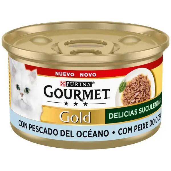 PRPN GOURMET® GOLD Delicias Suculentas con Pescado del Océano 24x85g.