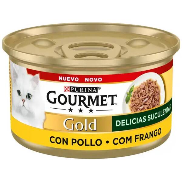 PRPN GOURMET® GOLD Delicias Suculentas con Pollo 24x85g.