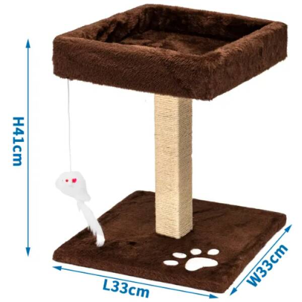 NOBLEZA Árbol pequeño para gatos-L33*W33*H41cm.