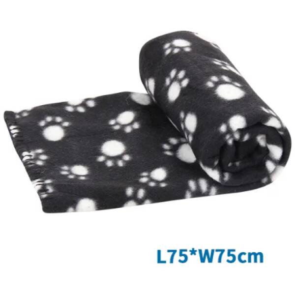 NOBLEZA Manta para mascotas  Huellas - L75*W75cm .