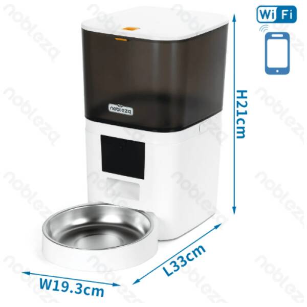 NOBLEZA Comedero inteligente para mascotas-2W-6L-L33*W19*H21.3cm
