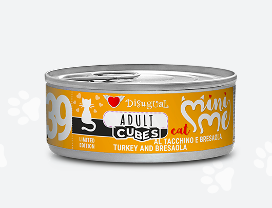 MINI-ME CANNED CAT FOOD TURKEY and BRESAOLA 85GR Cubes