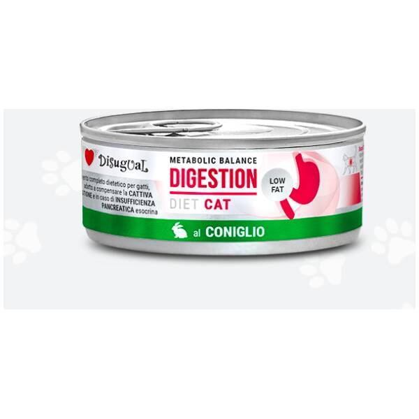 DIGESTION L.F.* RABBIT DISUGUAL DIET CAT CANNED CAT FOOD 85GR