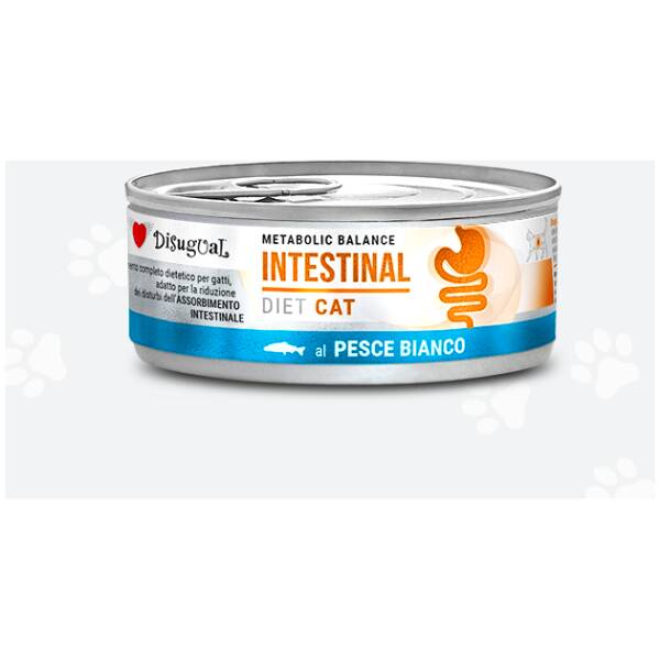 INTESTINAL* WHITE FISH DISUGUAL DIET CAT CANNED CAT FOOD 85GR