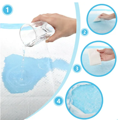 NOBLEZA Alfombra higiénica para mascotas (50pcs). Tamaño: S Dimensión: L60*W40cm. - Imagen 2