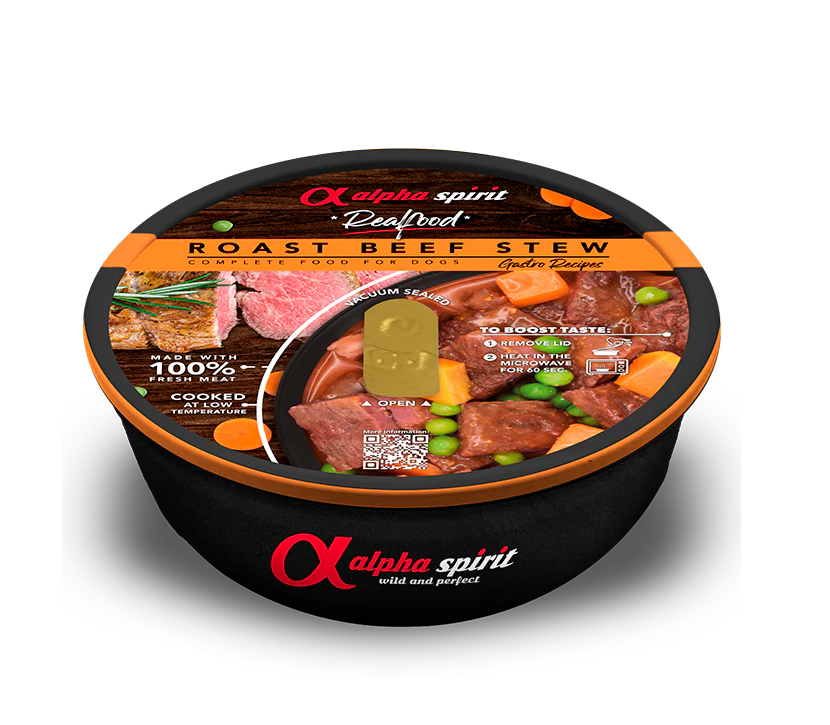A.S. Real Food Beef 280 g (9 uds x caja)