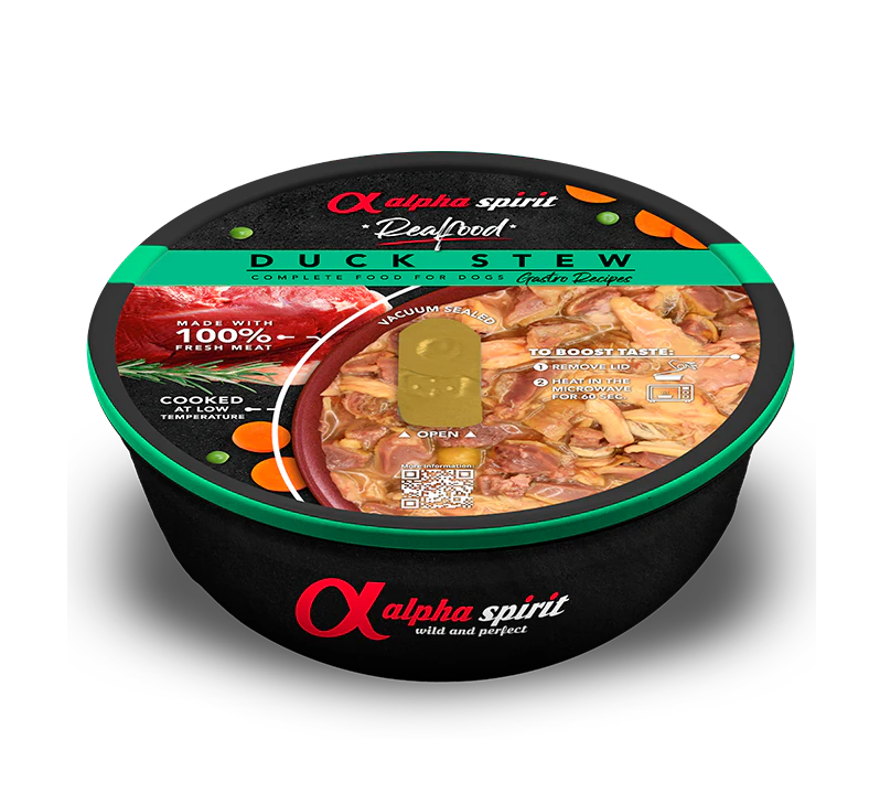 A.S. Real Food Duck 280 g (9uds x caja)