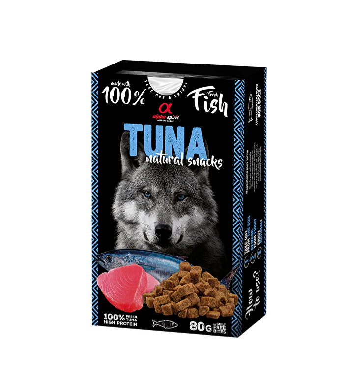 AS Snack Naturasl dogs tuna 80g