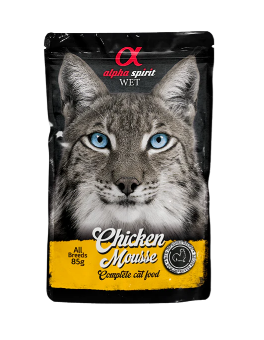 A.S. Pouch Chicken Mousse 85 g (24 uds x caja)