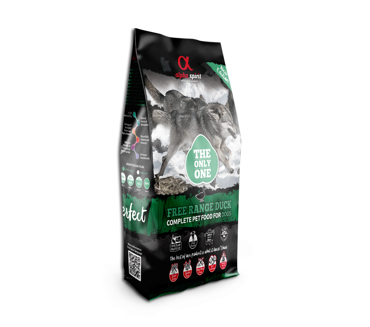 The Only One Complete Dog Food Duck 12 kg