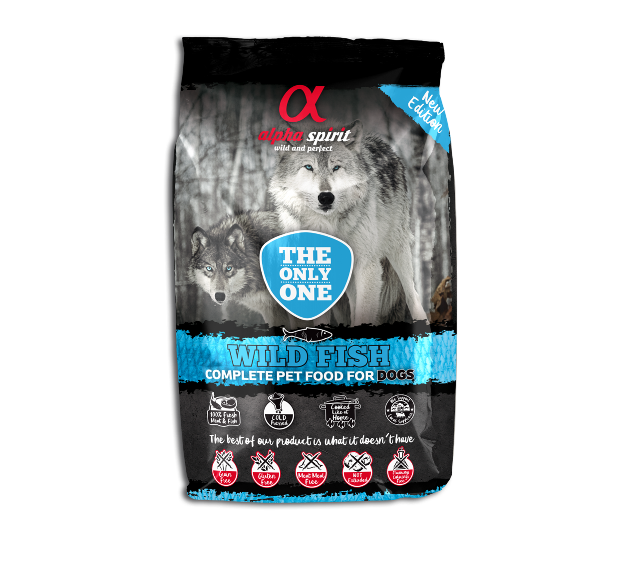 The Only One Complete Dog Food Wild Fish 3 kg