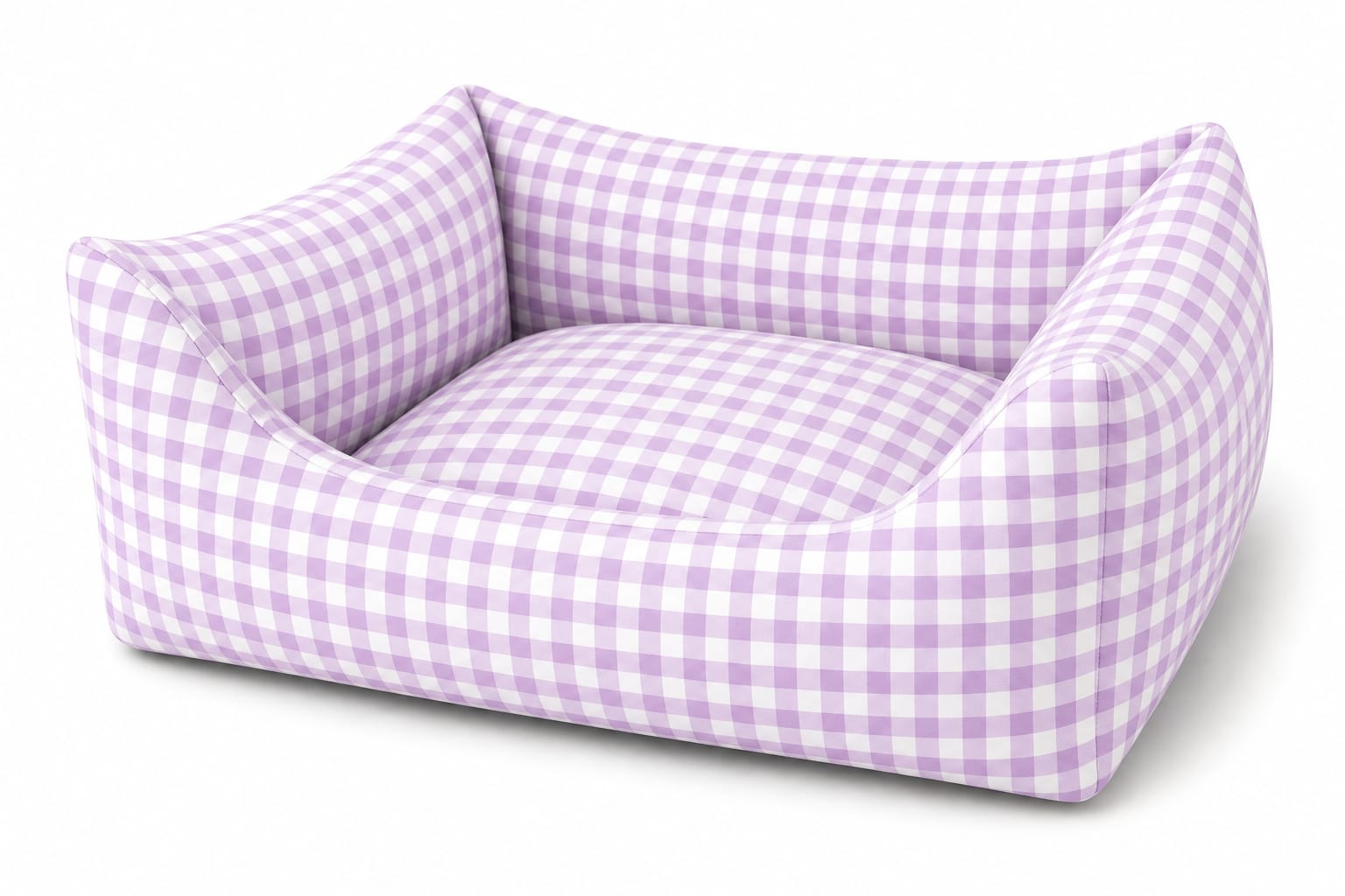 GAMARQ Cuna Mullida Vichy Strech Antipelos... Nº3. 50*40 LILA