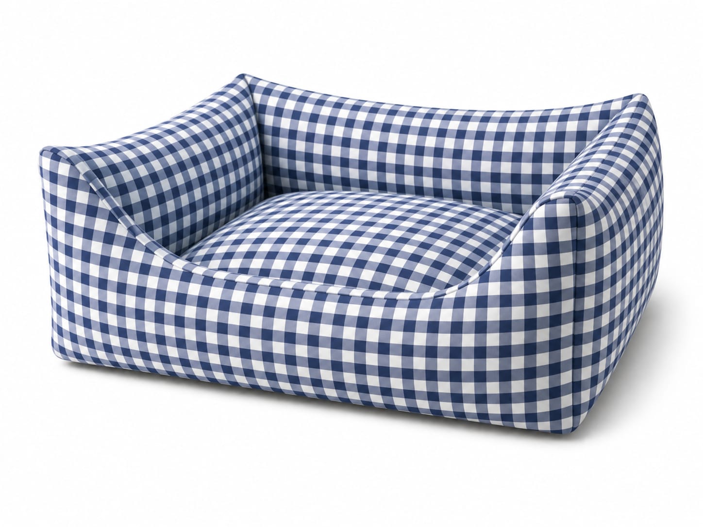 GAMARQ Cuna Mullida Vichy Strech Antipelos... Nº2. 45*35 MARINO