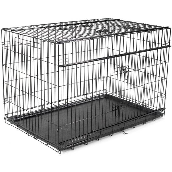 Vadigran Jaula metálica premium negro 122x76x84cm