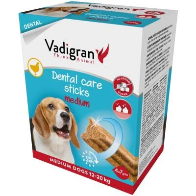 CUIDADO DENTAL PALOS "FRESH" M 560G / 12CM