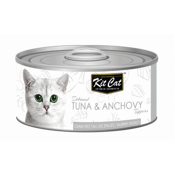 Lata Kit Cat de Atún con Anchoas 80gr.